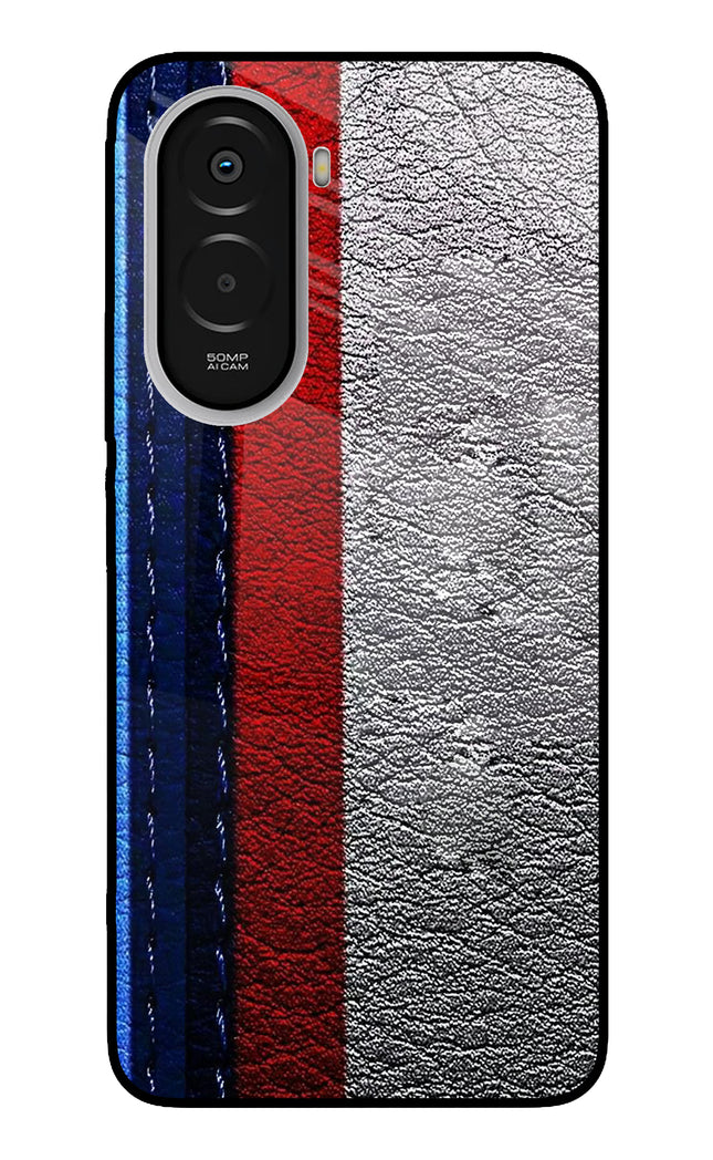 BMW Stripes Poco M7 Plus 5G Metal Case Back Cover by Casekaro