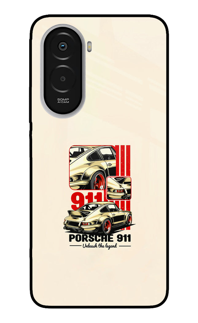 Classic Porsche 911 Poco M7 Plus 5G Metal Case Back Cover by Casekaro