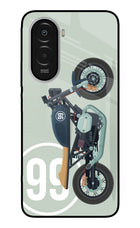 Classic Cafe Racer 99 Poco M7 Plus 5G Metal Case Back Cover by Casekaro