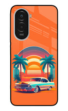 Palm Drive 80s Poco M7 Plus 5G Metal Case Back Cover by Casekaro