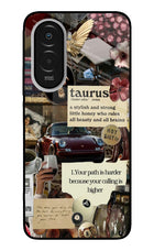 Taurus Zodiac Poco M7 Plus 5G Metal Case Back Cover by Casekaro