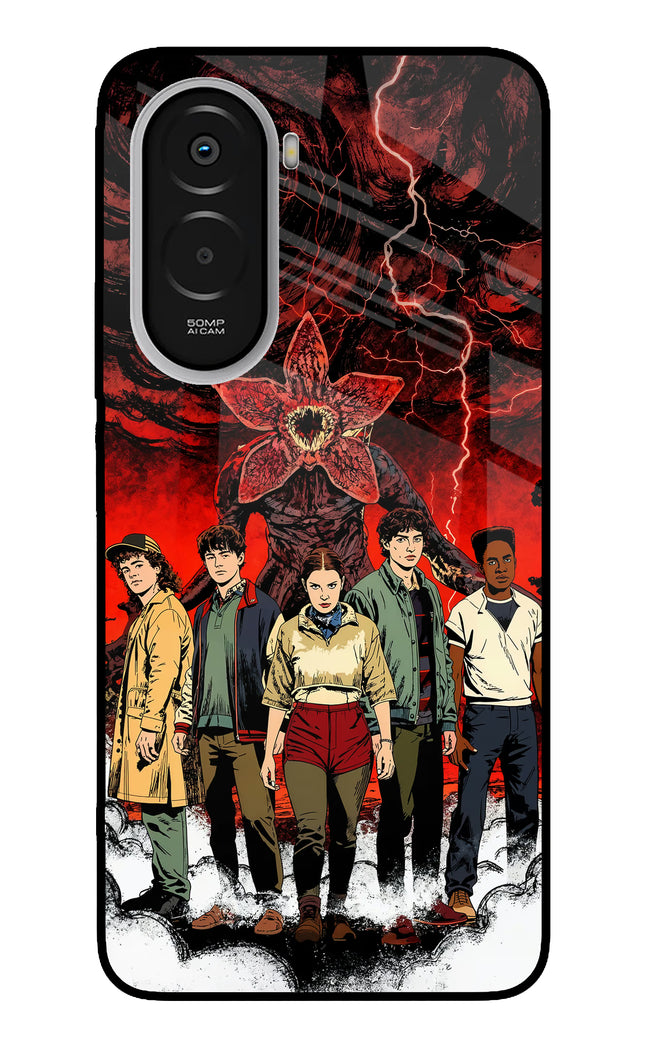 Ordinary Things Characters Poco M7 Plus 5G Metal Case Back Cover by Casekaro