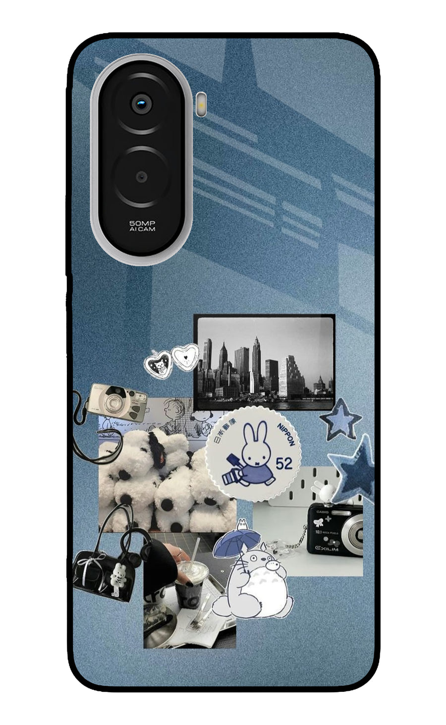 Miffy Poco M7 Plus 5G Back Cover, Metal case