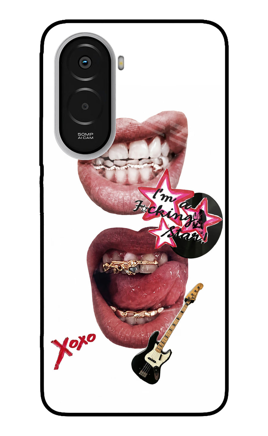 Rockstar Poco M7 Plus 5G Back Cover, Metal case