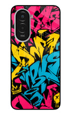 Graffiti Vibe Poco M7 Plus 5G Metal Case Back Cover by Casekaro