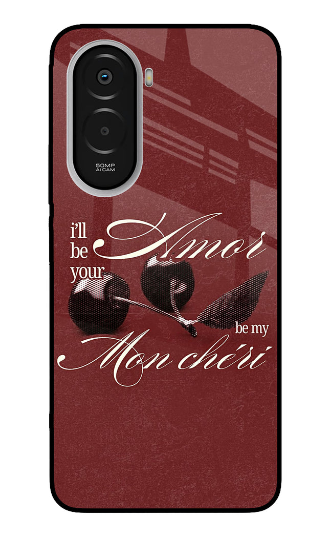 Velvet Cherry Poco M7 Plus 5G Metal Case Back Cover by Casekaro
