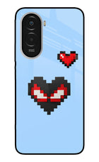 Peter Heart Poco M7 Plus 5G Metal Case Back Cover by Casekaro