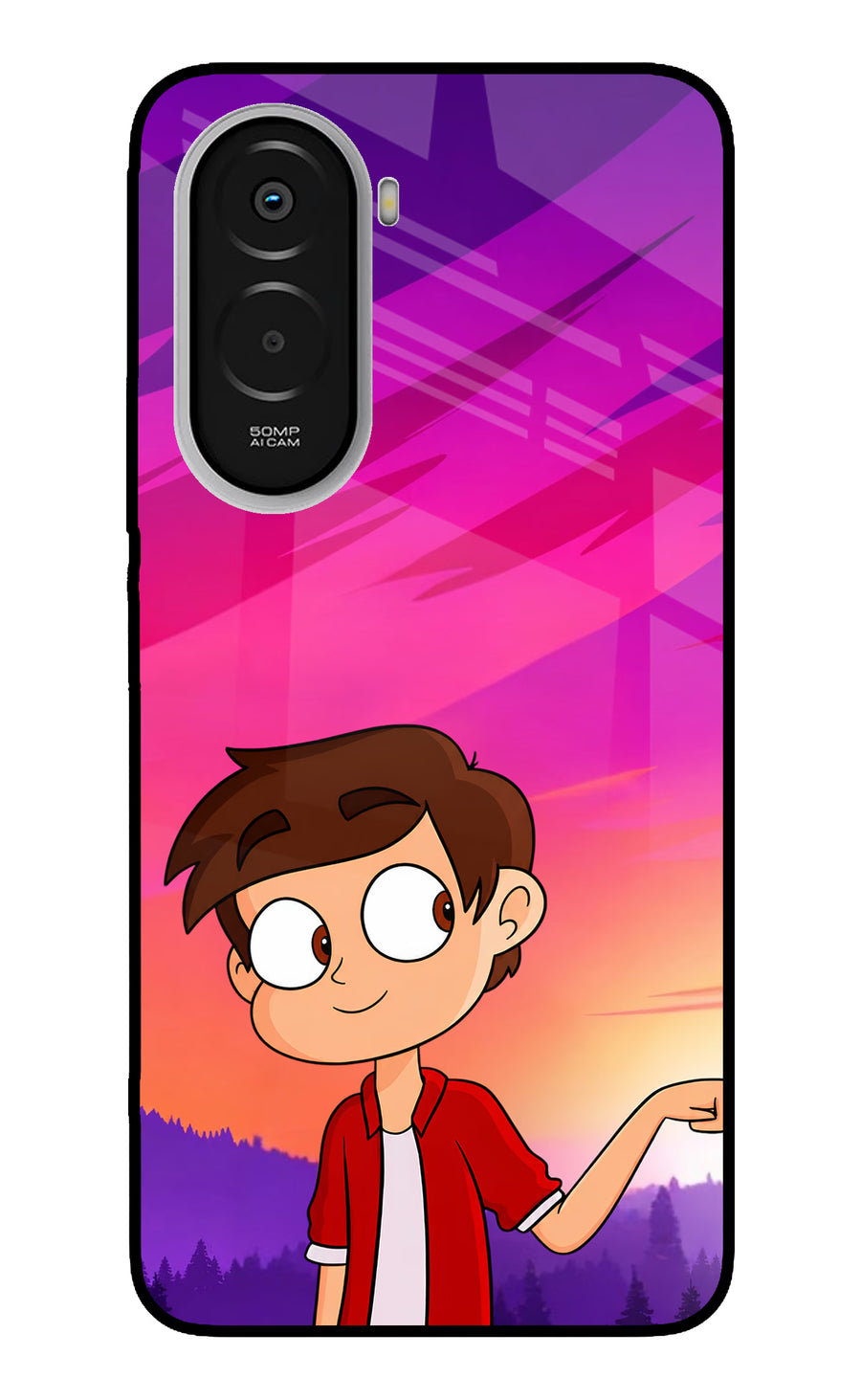 Marco Sunset Poco M7 Plus 5G Back Cover, Metal case