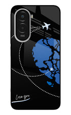Love Orbit Poco M7 Plus 5G Metal Case Back Cover by Casekaro