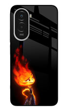 Ember Flame Poco M7 Plus 5G Metal Case Back Cover by Casekaro