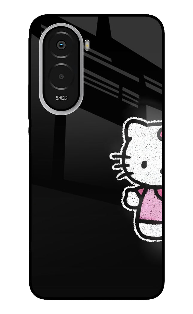 Kitty Charm Poco M7 Plus 5G Metal Case Back Cover by Casekaro