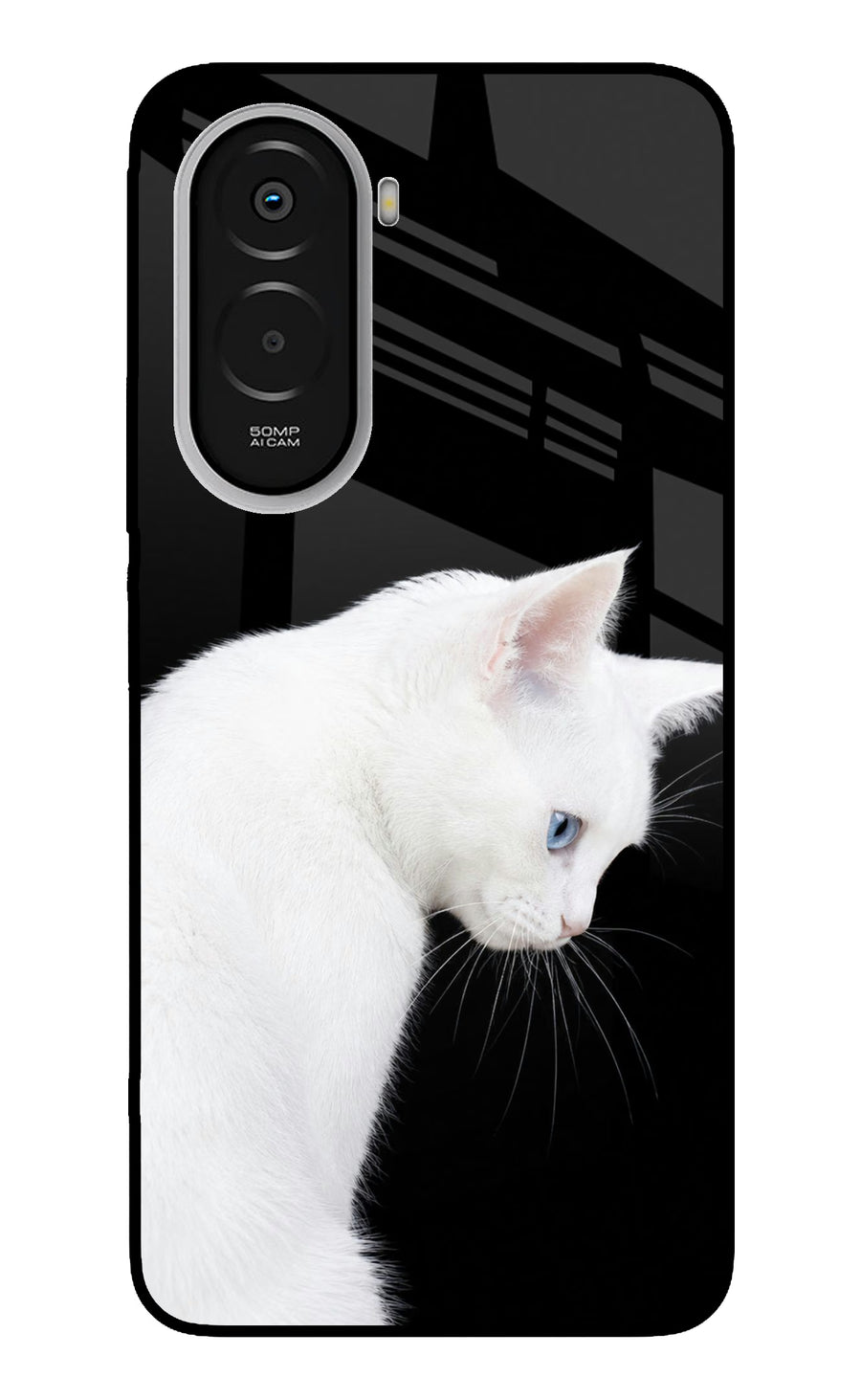 Snow Gaze Poco M7 Plus 5G Back Cover, Metal case