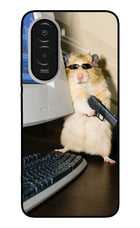 Hacker Hamster Poco M7 Plus 5G Metal Case Back Cover by Casekaro