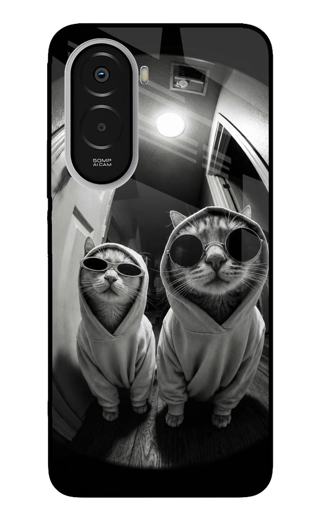 Hood Cats Poco M7 Plus 5G Metal Case Back Cover by Casekaro