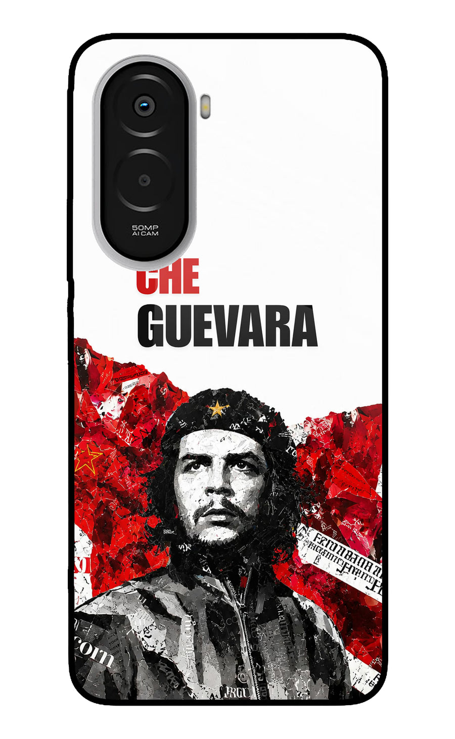 Che Guevara Revolution Poco M7 Plus 5G Back Cover, Metal case