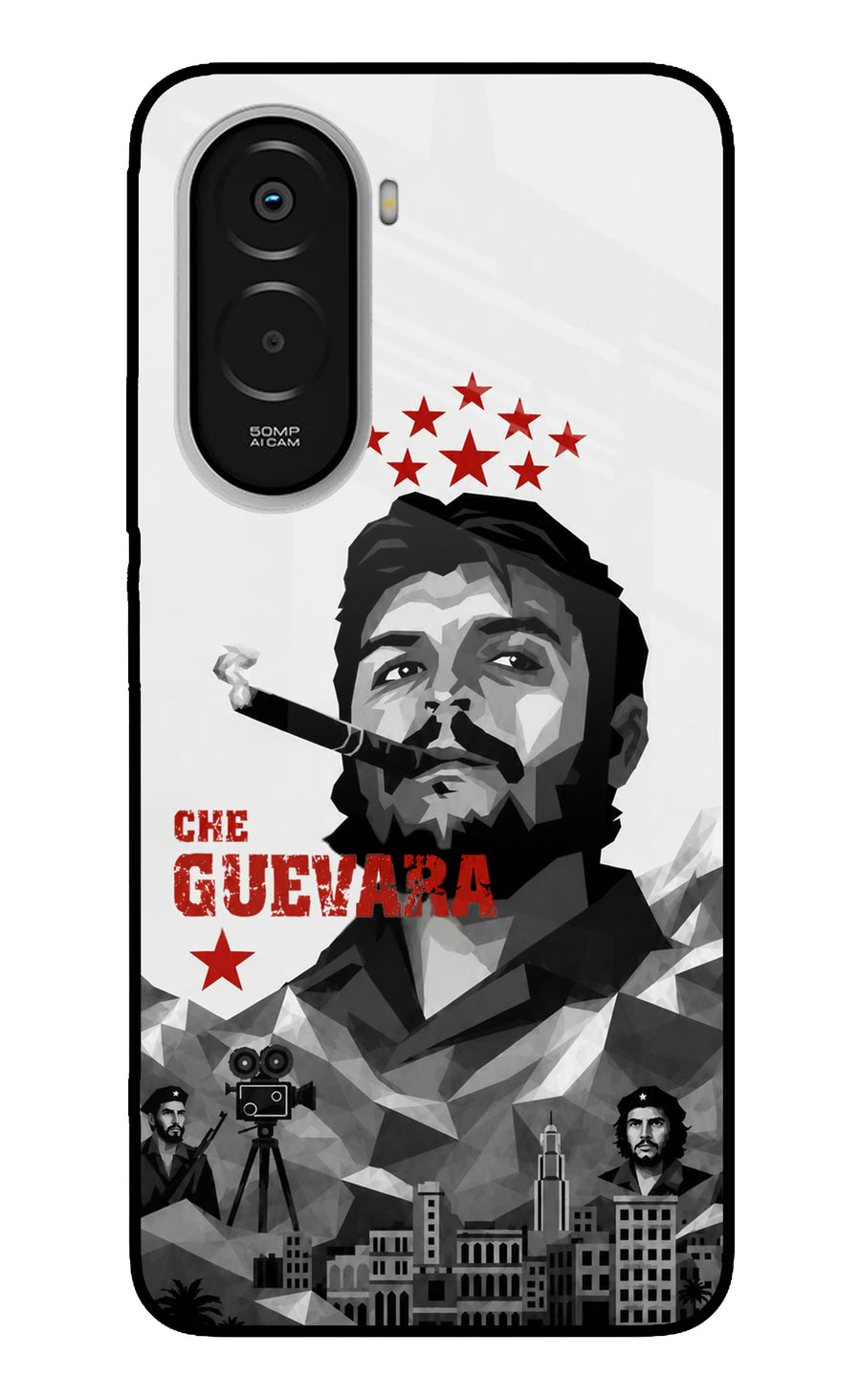 Che Guevara Iconic Poco M7 Plus 5G Back Cover, Metal case