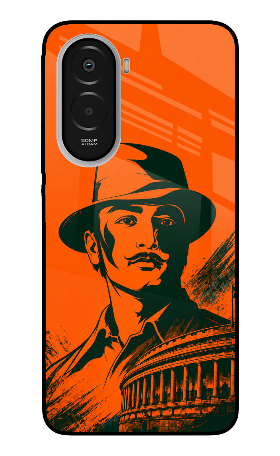 Bhagat Singh Legacy Poco M7 Plus 5G Back Cover, Metal case