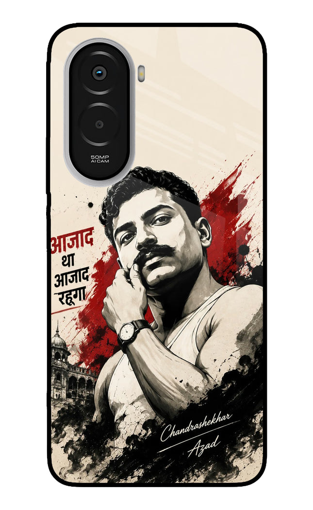 Chandrashekhar Azad Fearless Poco M7 Plus 5G Metal Case Back Cover by Casekaro