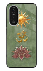Om & Lotus Poco M7 Plus 5G Metal Case Back Cover by Casekaro