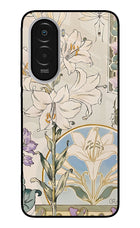 White Lily Poco M7 Plus 5G Metal Case Back Cover by Casekaro