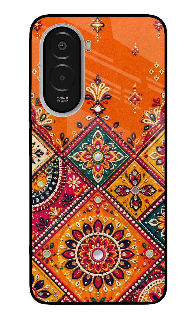 Kutch Glow Poco M7 Plus 5G Metal Case Back Cover by Casekaro