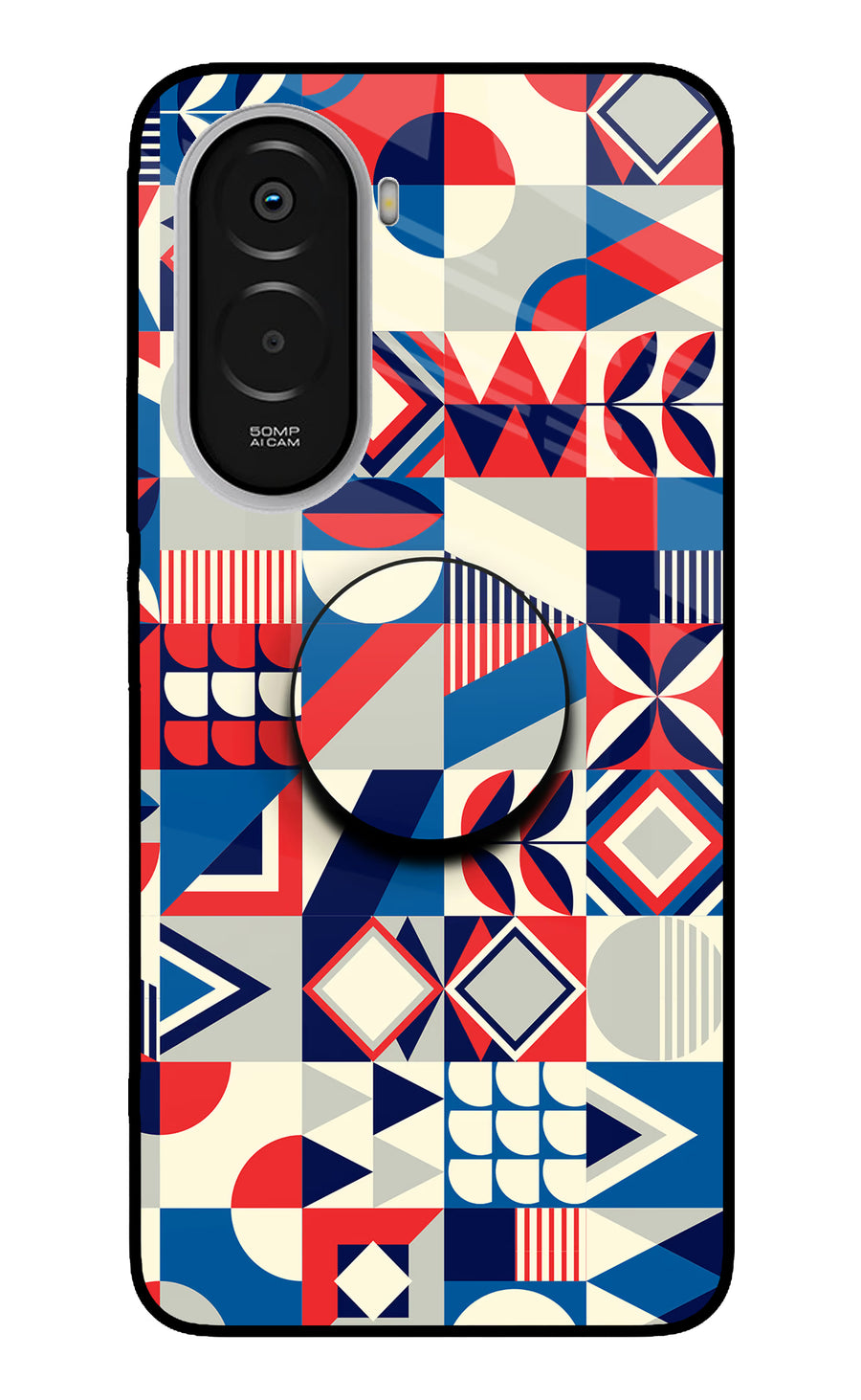 Colorful Pattern Poco M7 Plus 5G Pop Case, Metal case
