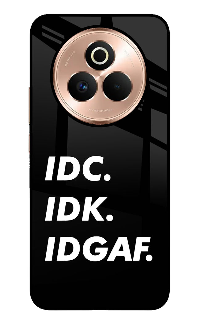 Idc Idk Idgaf Realme P3 Pro 5G Metal Case Back Cover by Casekaro