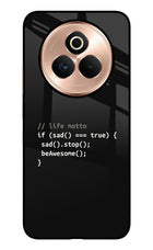 Life Motto Code Realme P3 Pro 5G Metal Case Back Cover by Casekaro