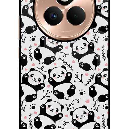 Cute Panda Realme P3 Pro 5G Metal Case Back Cover by Casekaro