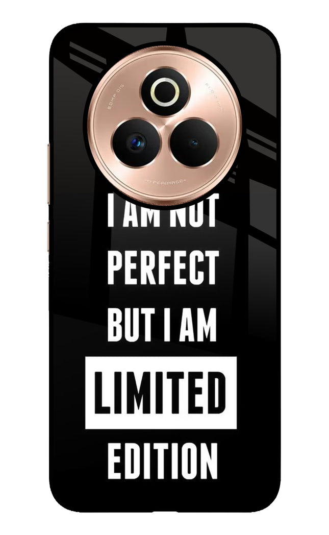I Am Not Perfect But I Am Limited Edition Realme P3 Pro 5G Metal Case Back Cover by Casekaro