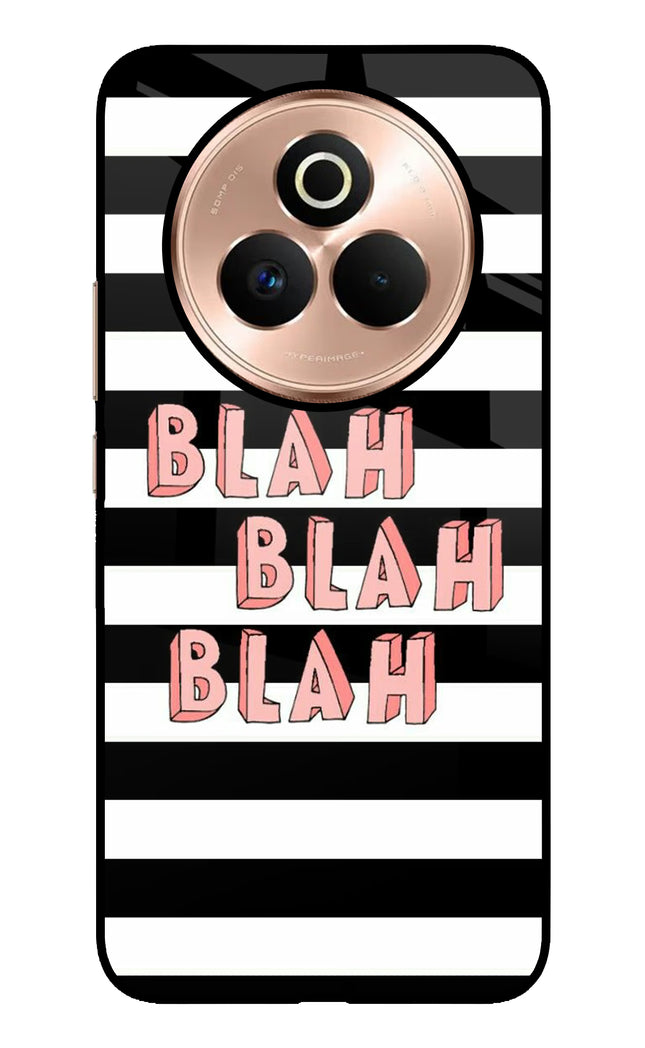 Blah Blah Blah Realme P3 Pro 5G Metal Case Back Cover by Casekaro