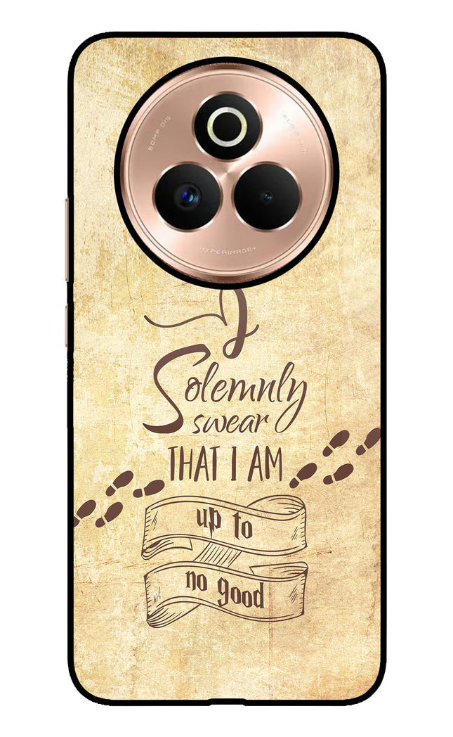I Solemnly swear that i up to no good Realme P3 Pro 5G Metal Case Back Cover by Casekaro