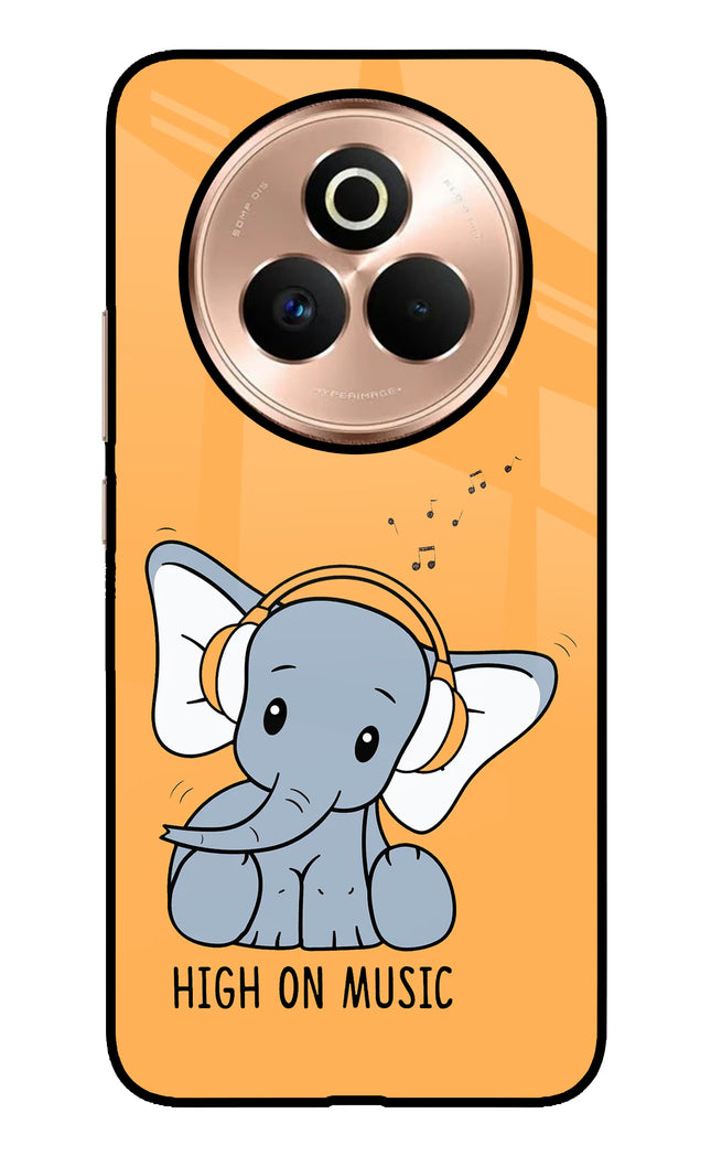 High On Music Realme P3 Pro 5G Metal Case Back Cover by Casekaro