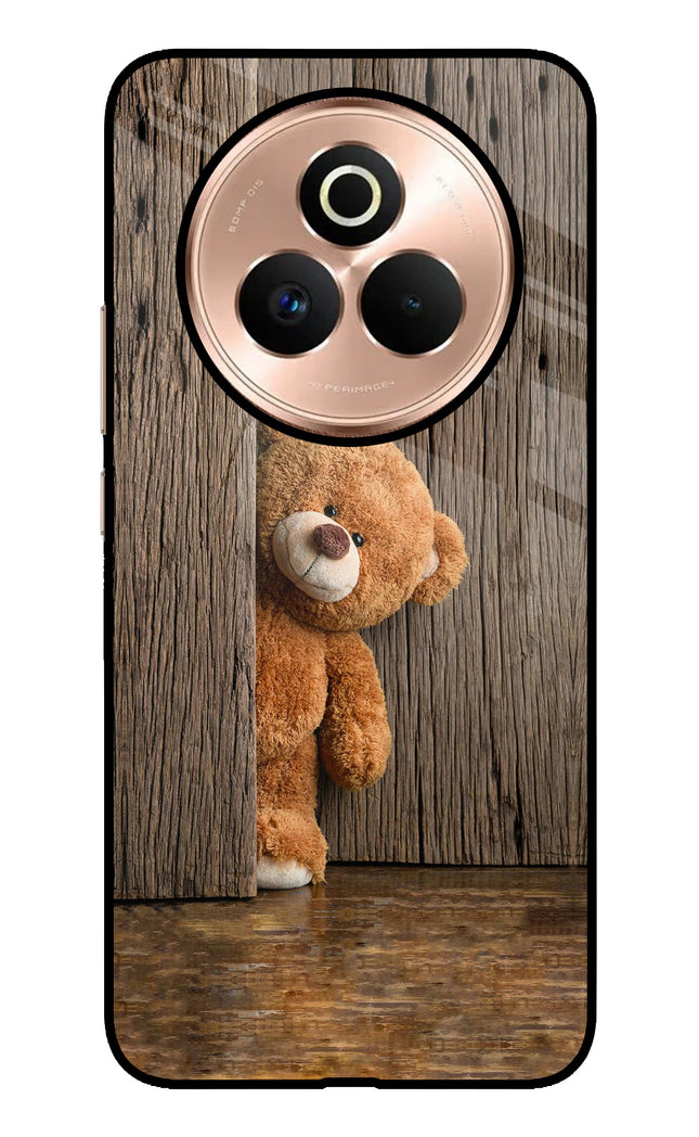 Teddy Wooden Realme P3 Pro 5G Metal Case Back Cover by Casekaro