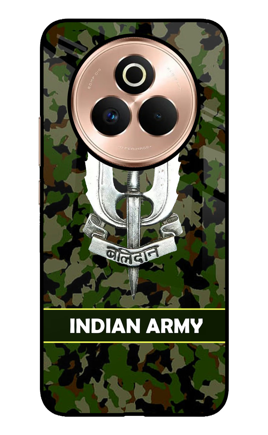Balidan Indian Logo Realme P3 Pro 5G Back Cover, Metal case