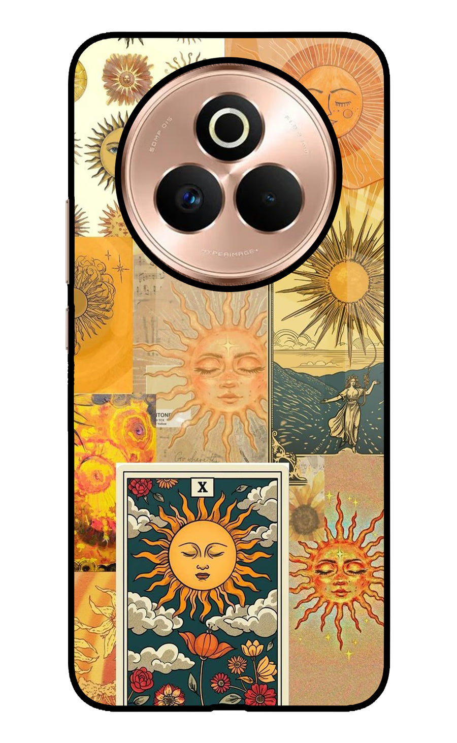 Sun Realme P3 Pro 5G Back Cover, Metal case