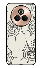 Spider Web Realme P3 Pro 5G Metal Case Back Cover by Casekaro
