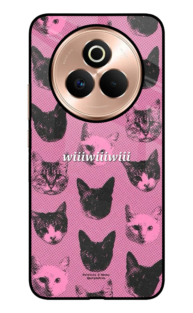 Pink Cats Realme P3 Pro 5G Metal Case Back Cover by Casekaro