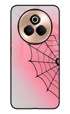 Pink Web Realme P3 Pro 5G Metal Case Back Cover by Casekaro