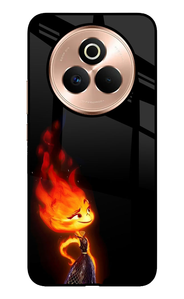 Ember Flame Realme P3 Pro 5G Metal Case Back Cover by Casekaro