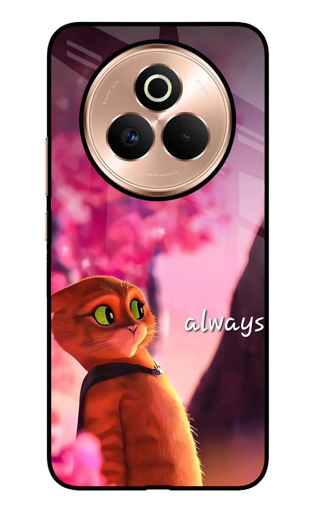 Always Cat Realme P3 Pro 5G Metal Case Back Cover by Casekaro