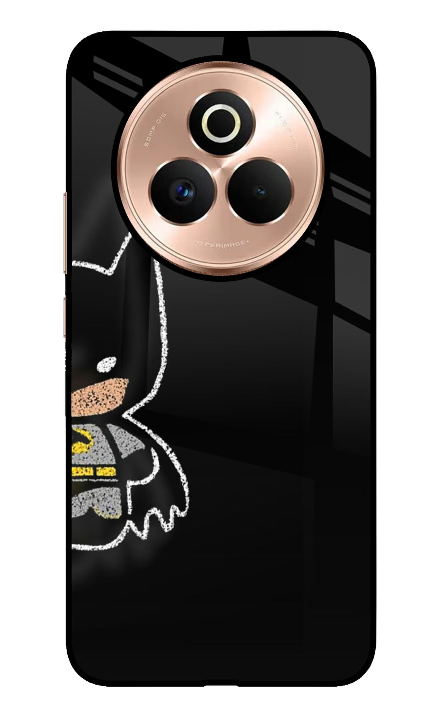 Bat Kitty Realme P3 Pro 5G Back Cover, Metal case