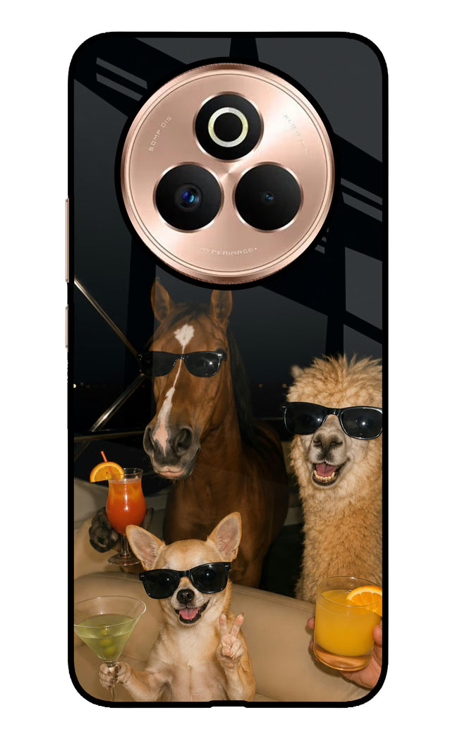 Party Squad Realme P3 Pro 5G Metal Case Back Cover by Casekaro