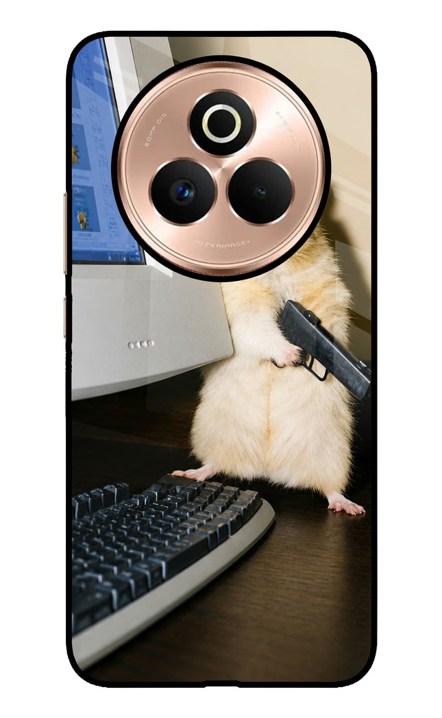 Hacker Hamster Realme P3 Pro 5G Metal Case Back Cover by Casekaro