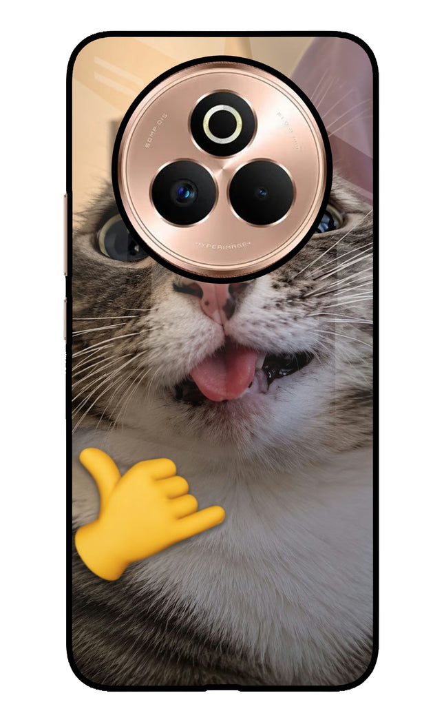 Silly Cat Call Realme P3 Pro 5G Metal Case Back Cover by Casekaro