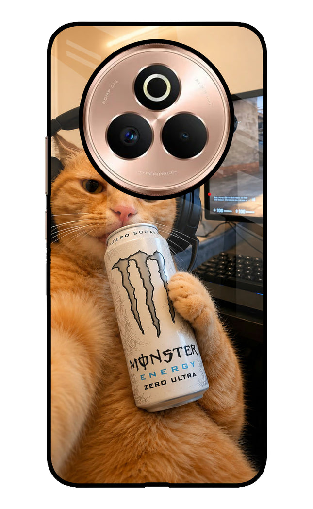 Gamer Cat Energy Realme P3 Pro 5G Metal Case Back Cover by Casekaro