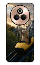 Rollercoaster Dog Realme P3 Pro 5G Metal Case Back Cover by Casekaro