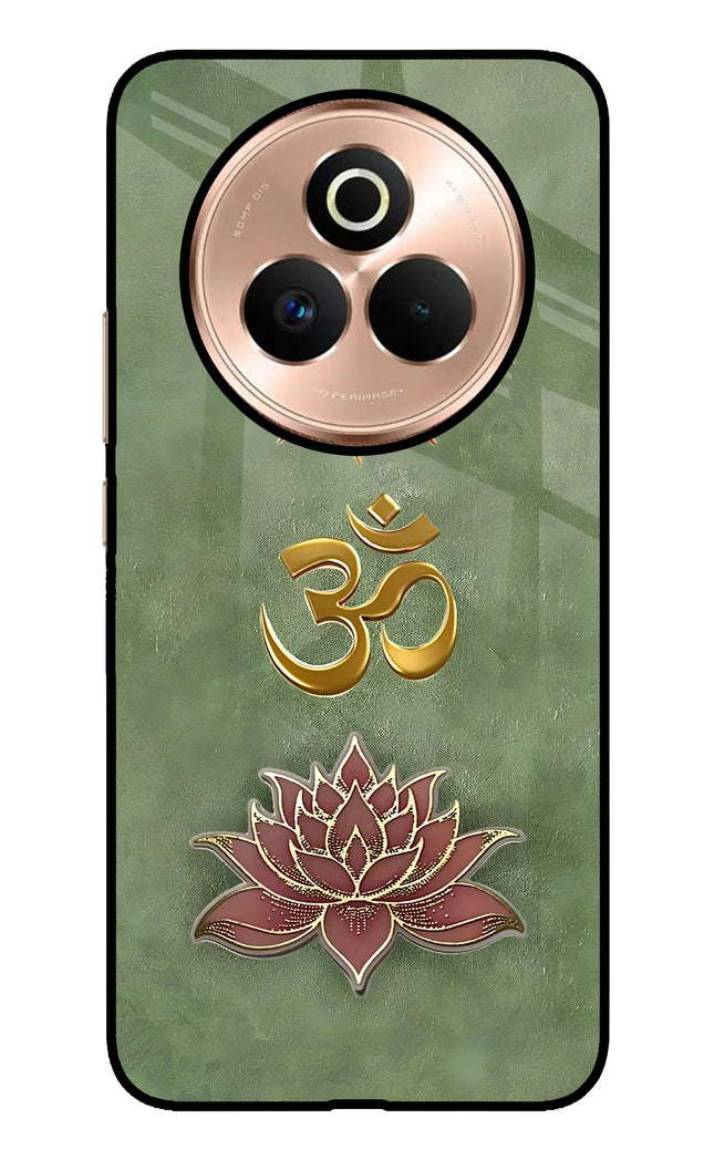 Om & Lotus Realme P3 Pro 5G Metal Case Back Cover by Casekaro