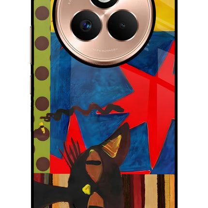 Pop Cat Realme P3 Pro 5G Metal Case Back Cover by Casekaro