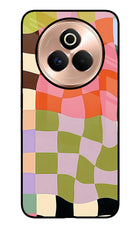 Wavy Grid Realme P3 Pro 5G Metal Case Back Cover by Casekaro